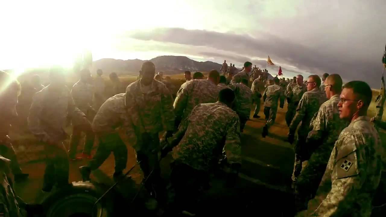 Brave company 2-23 IN, 1-4 SBCT Bde PT Competition