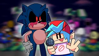 Fnf - Mechanophobia But Every Turn A Different Character Sings It But Everyone Sings It