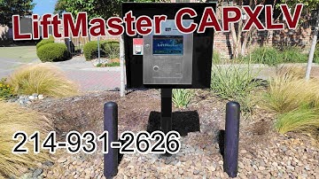 CAPXLV | Smart Video Intercom – L - LiftMaster Telephone Entry Intercom Access Control IN USE Dallas