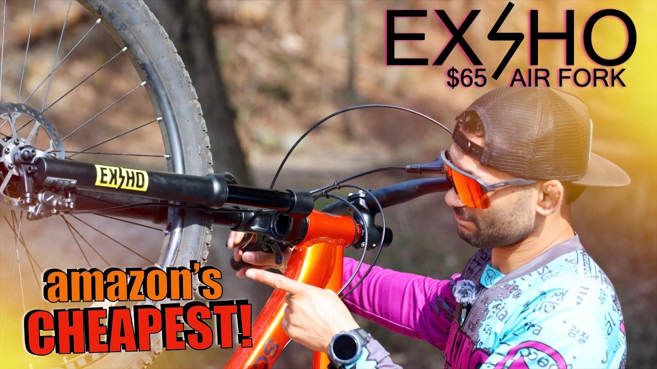 Протестирована самая дешевая вилка Air Fork с Amazon!!
