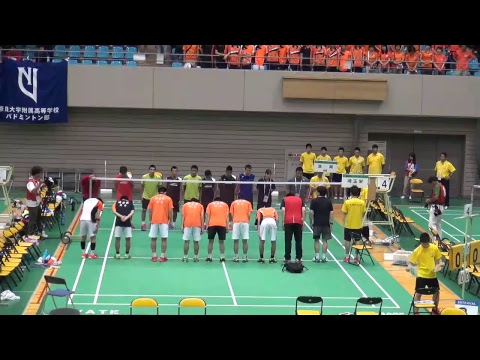 17年 バドミントン 鶴岡市小真木原総合体育館 4 5コート Youtube