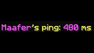 comboing on 400+ ping...