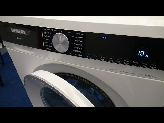Siemens WG56G2Z1GB 1600 RPM 10 Kg Washer YouTube