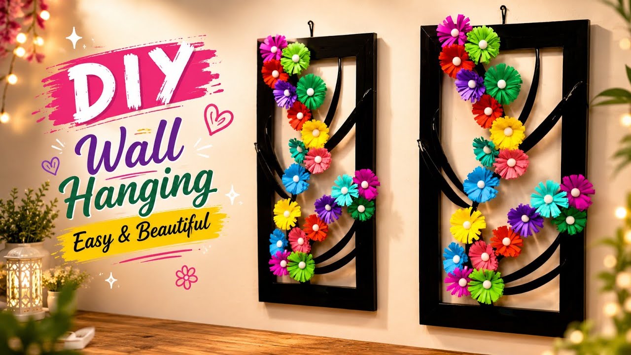 Paper Craft Ideas | Home Decorating Ideas | DIY Room Decor | Cardboard ...