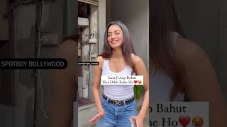 Sana Makbul Ji Aap Bahut Hot Dikh Rahe Ho Spotboy Bollywood