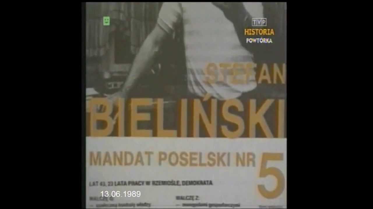 PRL 1989 Prywaciarz mechanik-blacharz kandydat do sejmu