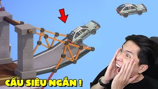 Vietnamese people build the SHORTEST bridge in the WORLD !!! (Pobbrose the Bridge Builder) | Poly... screenshot 1