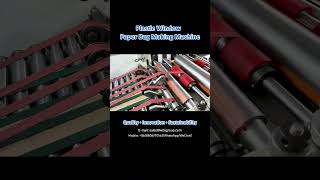 Food Paper Bag Making Machine | Efficient Windowed Bags | Perfect for Food Packaging
