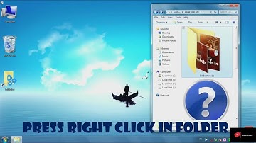How To Change Folder Icon With FolderIco Application چطور آیکن فولدر خود را با اپلیکشن فولدرآیکو تبد