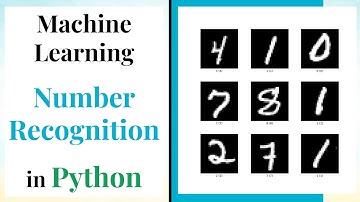 Hand Written Digit Recognition in Python using ML and MNIST