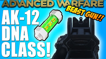 ★COD Advanced Warfare: AK-12 Best "DNA BOMB" Class Setup **BEST GUN!** ★ DNA/Flank/Stealth