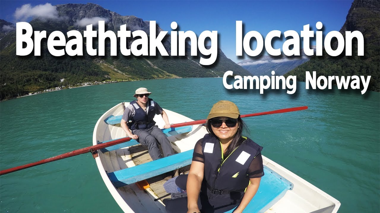 Gryta Camping Olden เที่ยวนอร์เวย์ นอนรถบ้าน