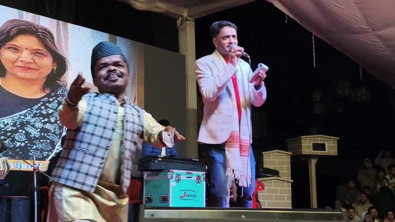 फ़ौजी ललित मोहन जी के साथ लच्छू पहाड़ी