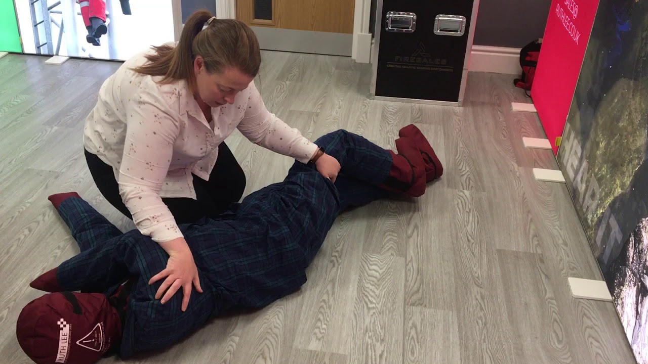 Ruth Lee Patient Handling Manikin - Recovery Position Demo