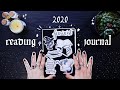 Journal flip through  2020 reading bullet journal