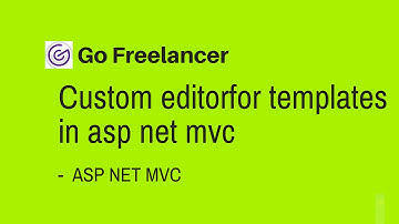 custom editorfor templates in asp net mvc
