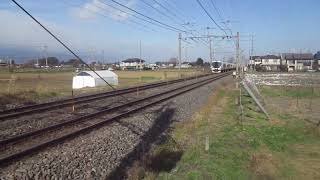 E257系0番台特急あずさ7号松本行通過