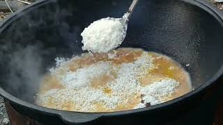 Pilaf. Beef And Rice Uzbek Palovhomemade Food Food