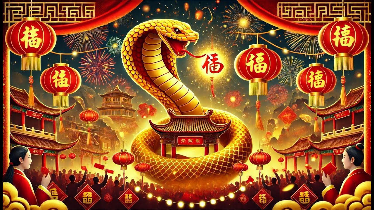 A Lucky Snake Year Arrives | Chinese New Year Song 2025