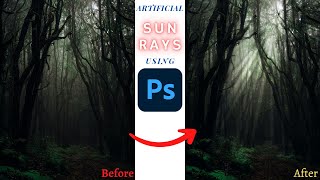 CREATE ARTIFICIAL SUN RAYS USING PHOTOSHOP||VNCREATIVES||#photoshop