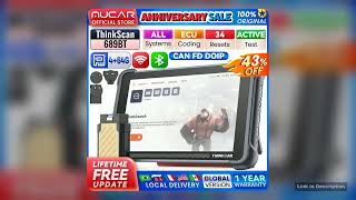 THINKCAR THINKSCAN 689BT All System Car Diagnostic Tool ActiveTest ECU Coding OBD2 Scanner 34 Servi