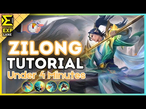 4 Minute Zilong Tutorial In The EXP Lane MLBB S36 2025