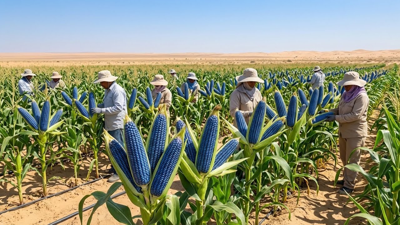 Scientists BEGGED Us to Stop. We Grew BLUE CORN in 120°F Desert Anyway (The Result is UNREAL)
