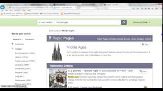 How to Use Credo Reference