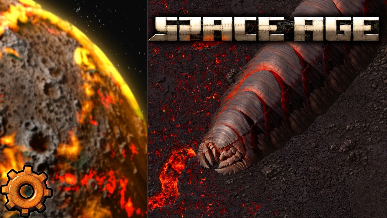 Factorio Space Age: Vulcanus - YouTube