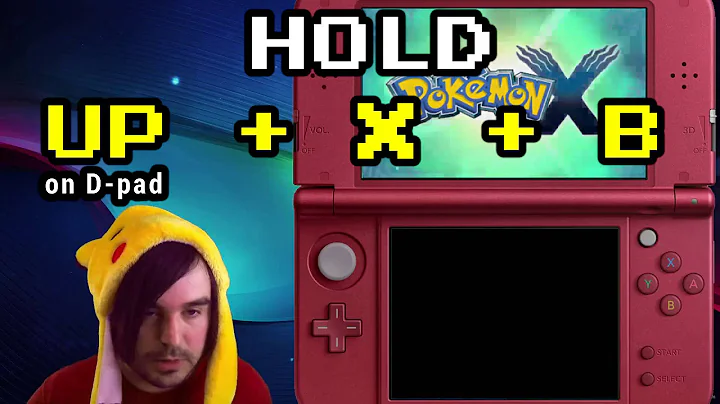 How to delete your Pokemon Save File on X Y Omega Ruby Alpha Sapphire