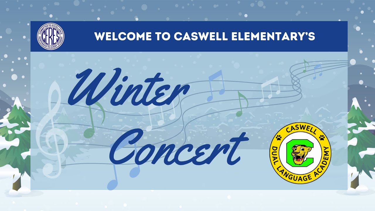 Caswell Elementary Winter Concert 2024 YouTube