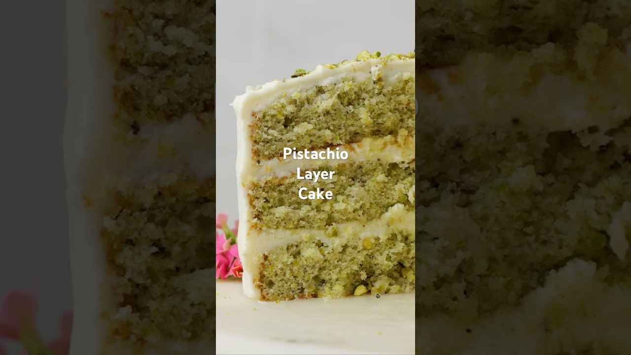 Pistachio Cake 💚