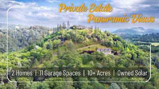 Panoramic Views from this Luxury Hilltop Estate
