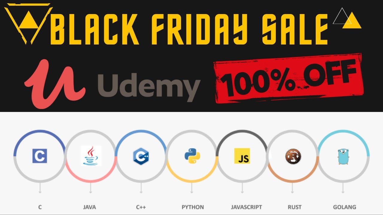 Black Friday Sale On udemy paid courses for freeToday Udemy Courses