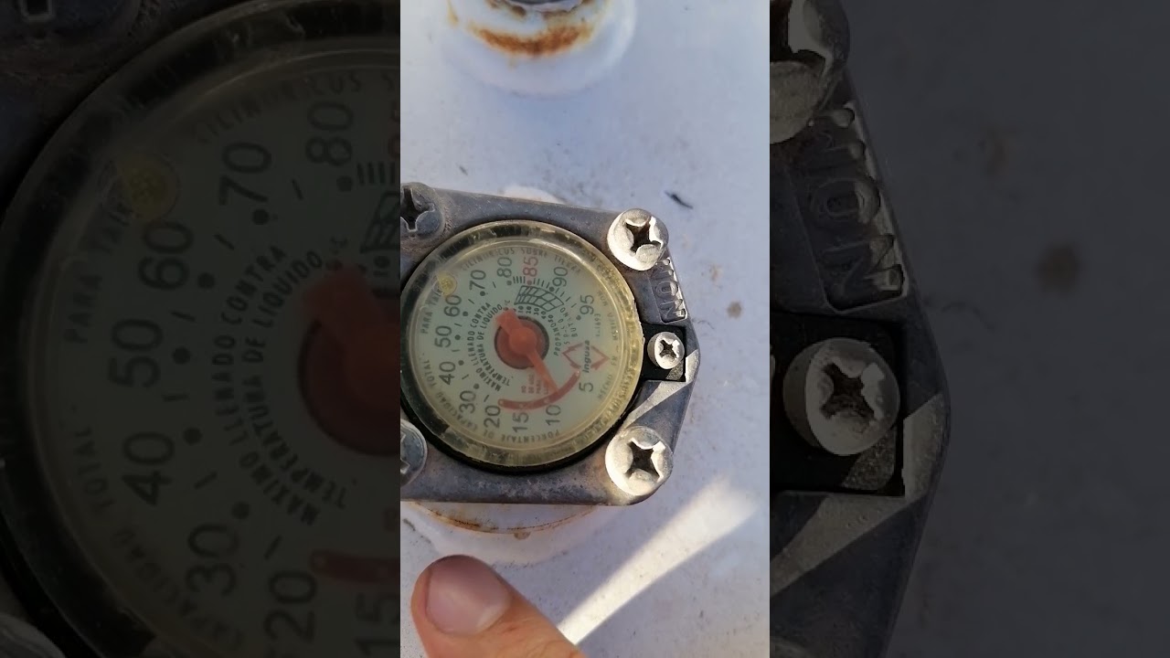 "relojito" medidor de gas estacionario LP