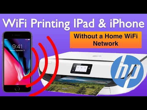 How to Print without the Internet. HP WiFi Direct with iPhone or iPad HP ENVY 5032