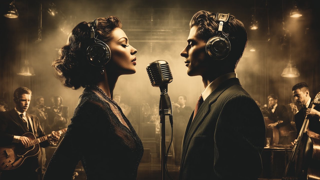 Jazz Duet: A Magical Performance Under the Spotlight