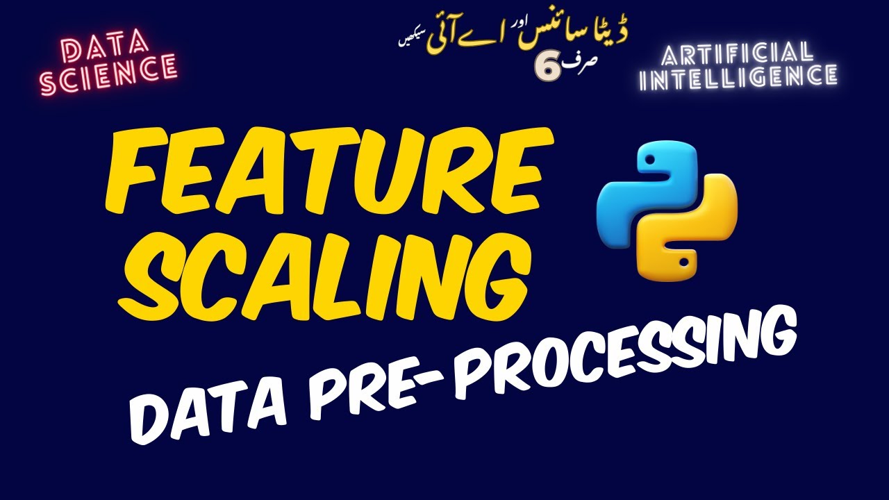 Feature Scaling in Data Science | Data pre-processing - YouTube