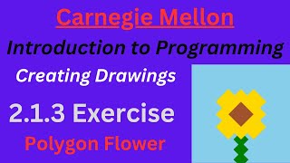 CM Intro to Programming  Unit 2 Lesson 1 Exercise: Polygon Flower