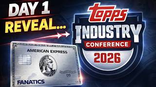 Topps Industry Conference Day 1, The Hobby AMEX Card is Coming.....