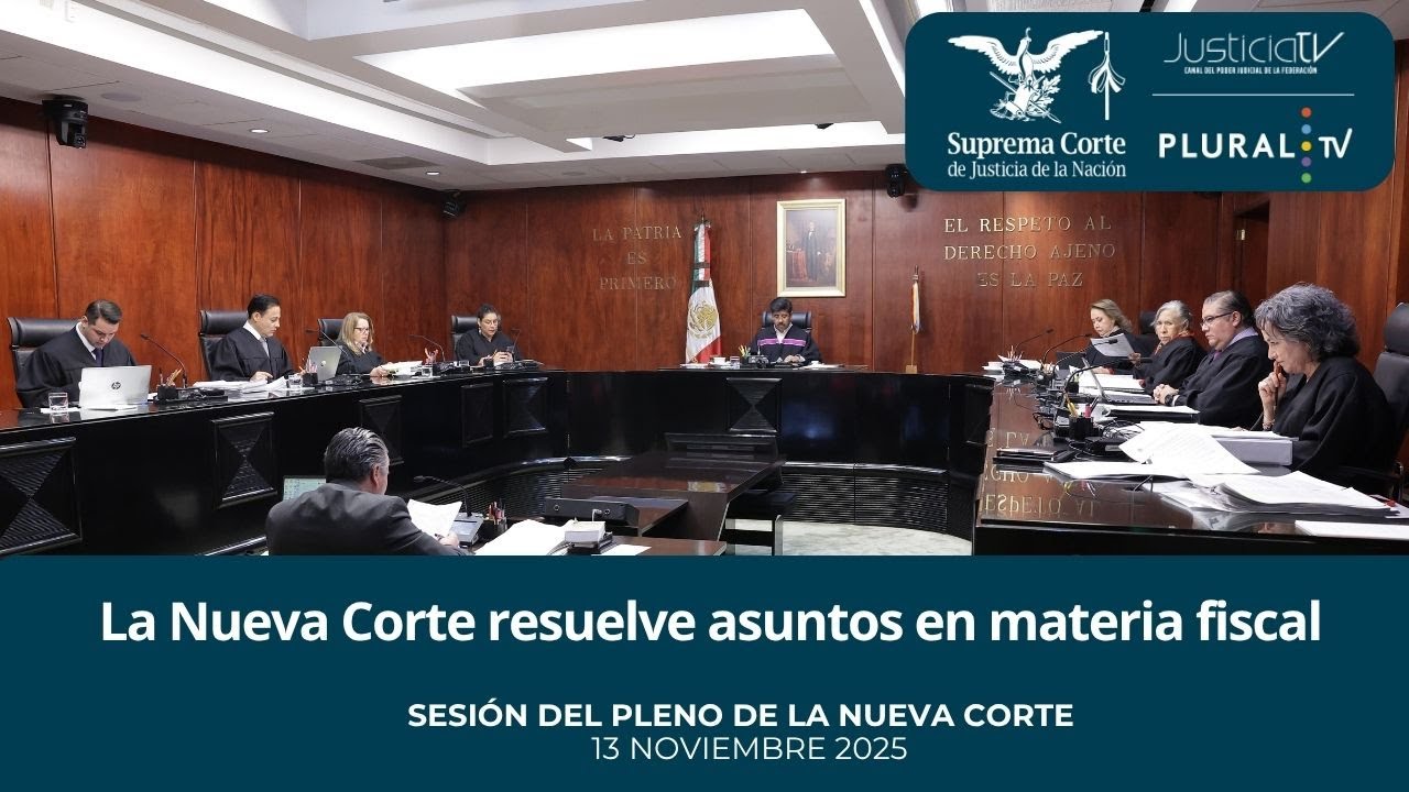 Sesión Pública del Pleno de la Nueva Suprema Corte de Justicia de la ...