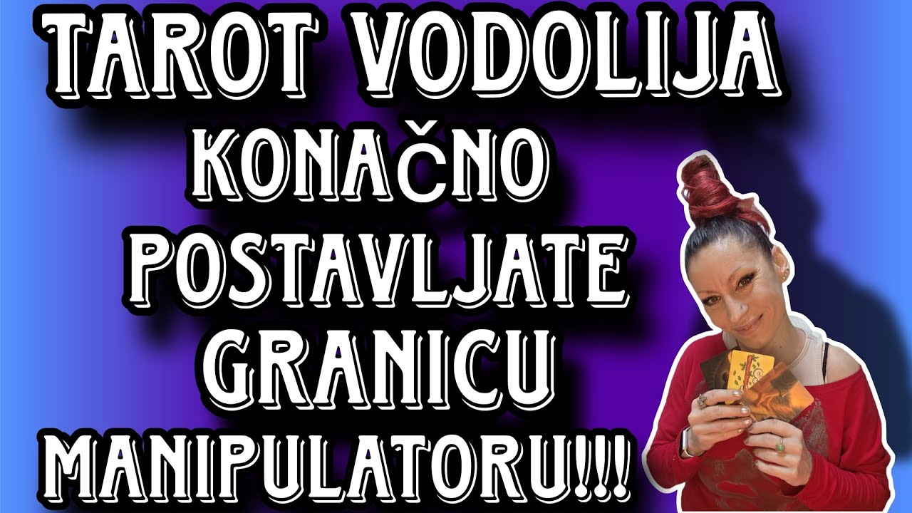 TAROT VODOLIJA KONAČNO POSTAVLJATE GRANICU MANIPULATORU#tarot#vodolija#astrologija#yt#viralvideo 