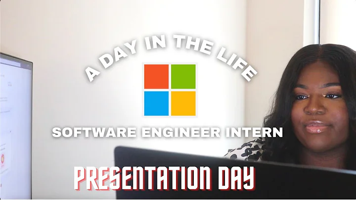 Day in The Life of a Microsoft Software Engineer Intern! | Intern Presentation Day