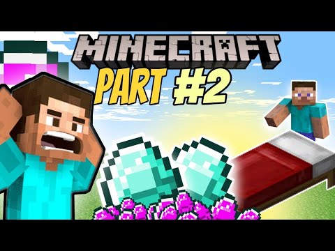 I Found Diamond Easily | minecraft survival series #2 | | Minecraft pe ...