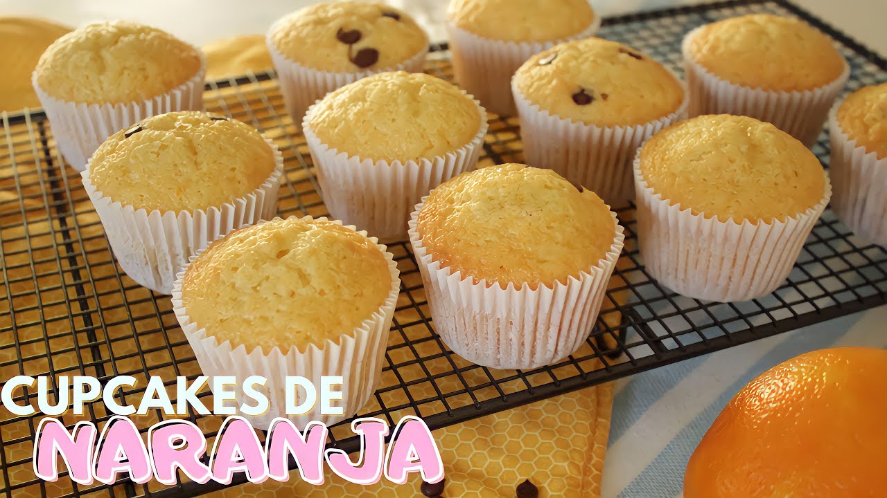 CUPCAKES DE NARANJA | Fiorella Cake