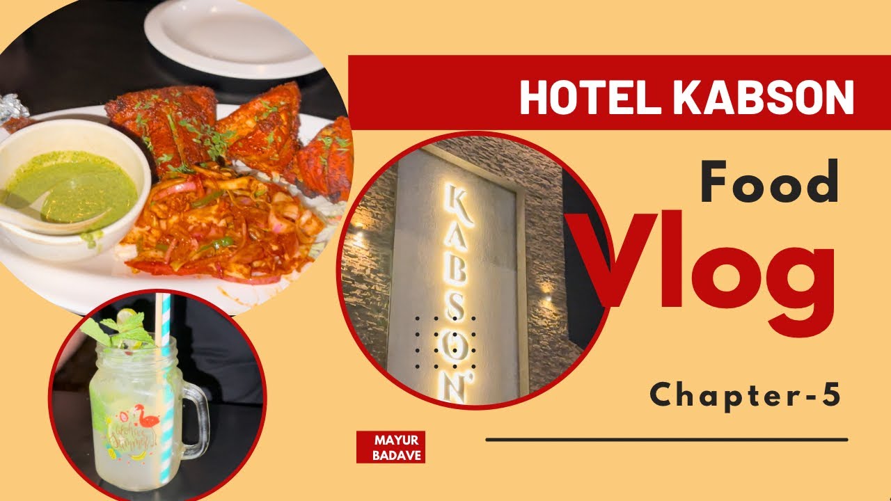 Hotel KABSON ICHALKARANJI NEW FOOD VLOG