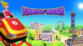 Thrill Rush trailer: fast racing game for theme park and roller coaster fans