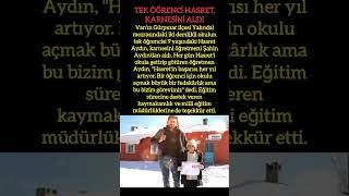 Tek Öğrenci̇ Hasret, Karnesi̇ni̇ Aldi