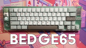 Bedge65 by Custom KBD (Matcha Latte Switches) Typing Sounds