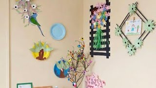 Easy Art Corner Decoration Ideas for ECCE Room Preschool Classroom Decor